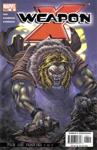 Weapon X #26 cover