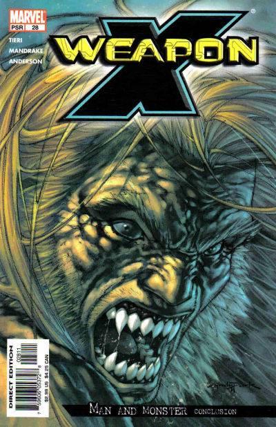 Weapon X #28 cover