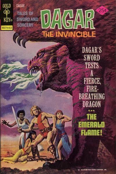 Dagar the Invincible #10 cover
