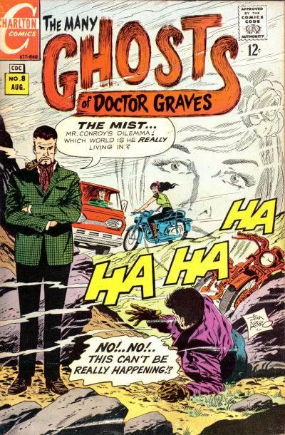 Many Ghosts of Dr. Graves #8 cover