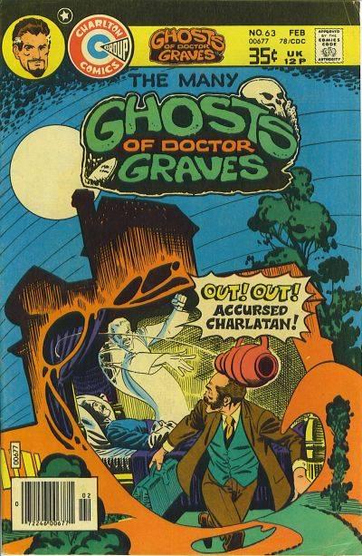 Many Ghosts of Dr. Graves #63 cover