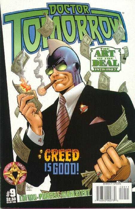 Dr. Tomorrow #9 cover