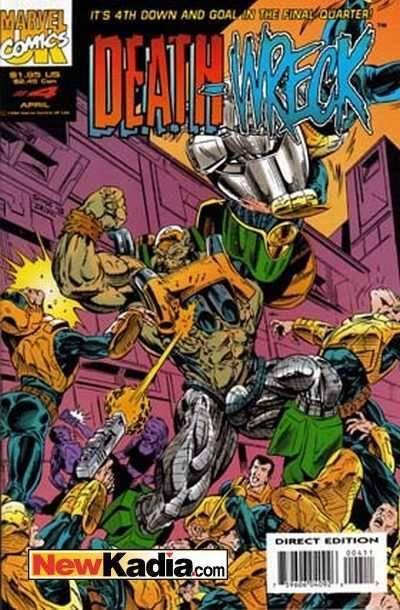 Death Wreck #4 cover