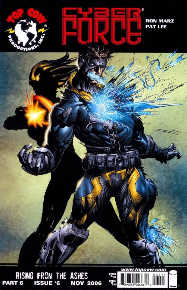 Cyber Force #6 cover