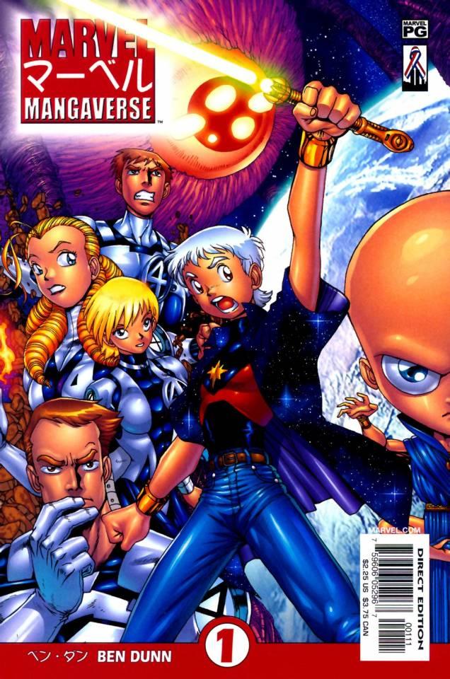 Marvel Mangaverse cover — © Marvel