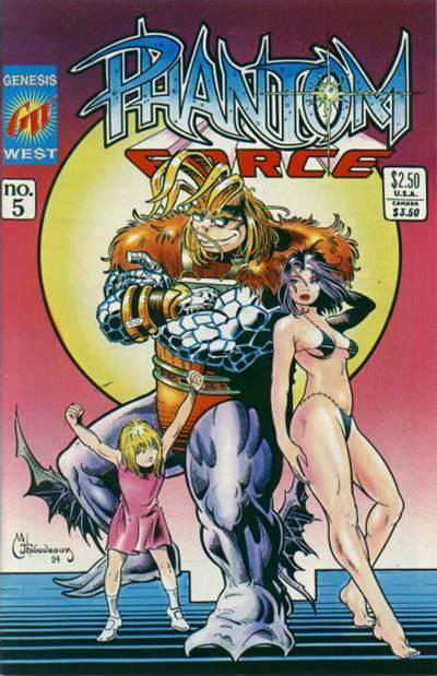 Phantom Force #5 cover