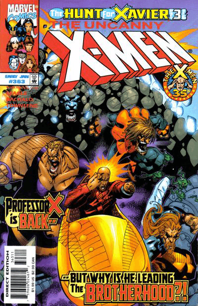 The Uncanny X-Men #363 cover