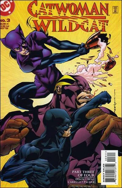 Catwoman/Wildcat #3 cover