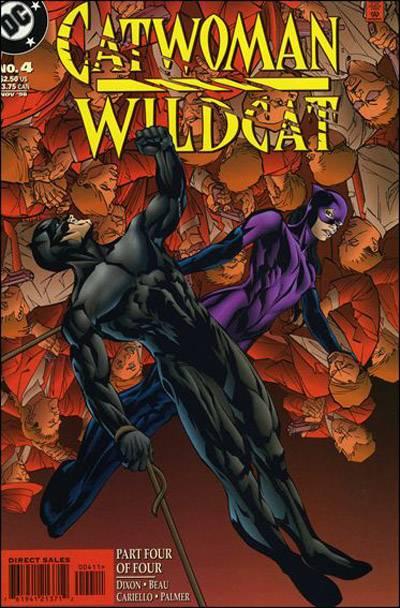 Catwoman/Wildcat #4 cover