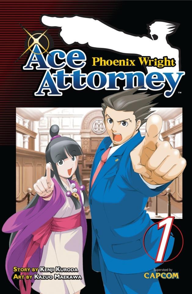 Phoenix Wright: Ace Attorney #1 cover