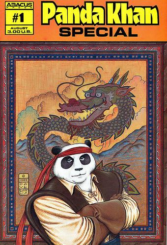 Panda Khan Special cover — © Abacus Press