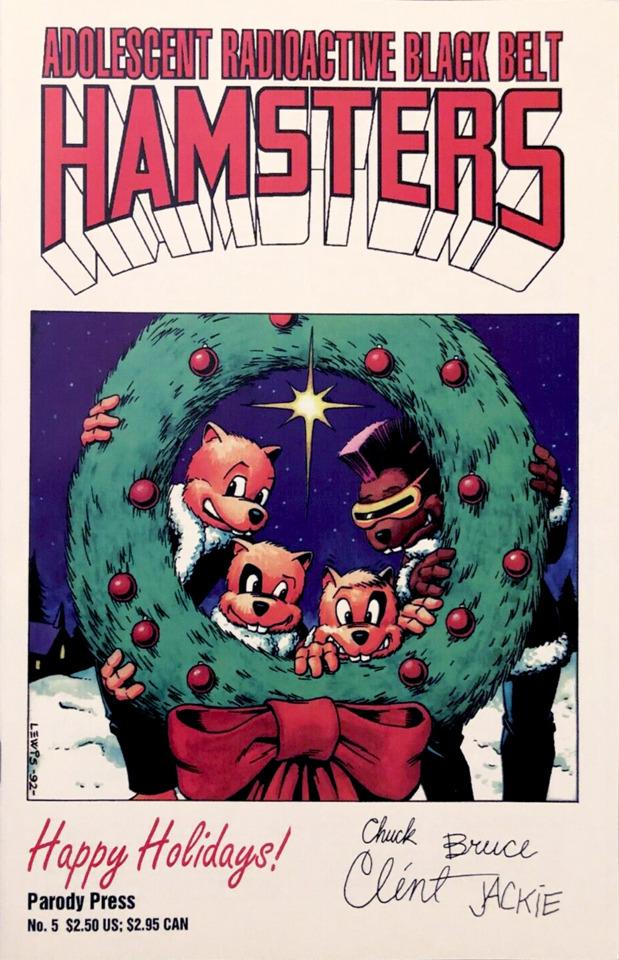 Adolescent Radioactive Black Belt Hamsters #5