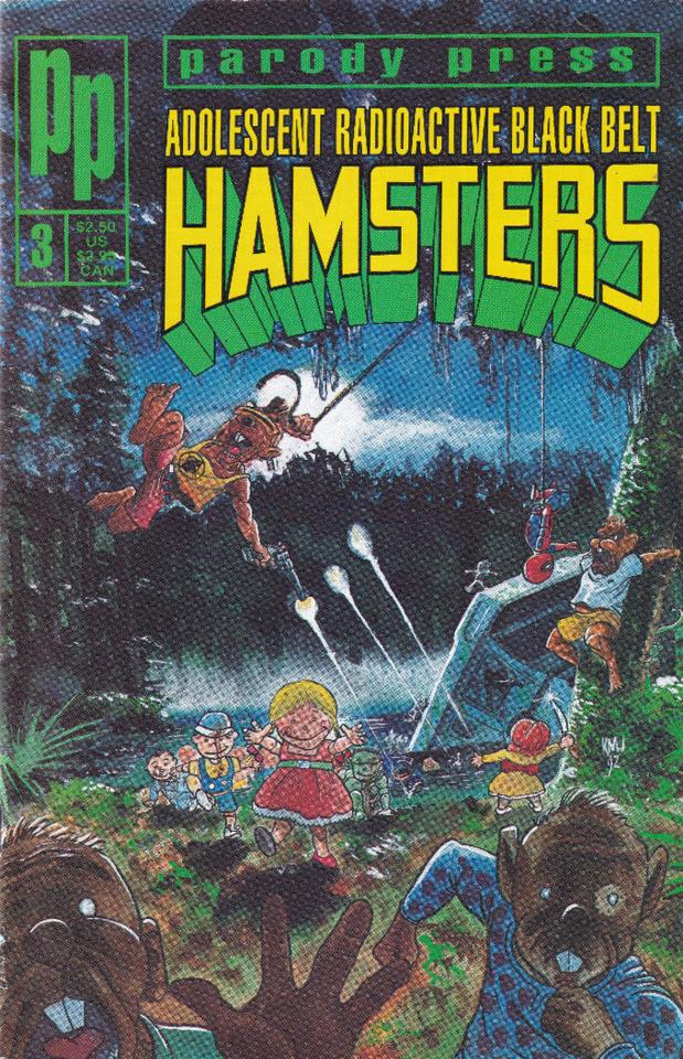 Adolescent Radioactive Black Belt Hamsters #3