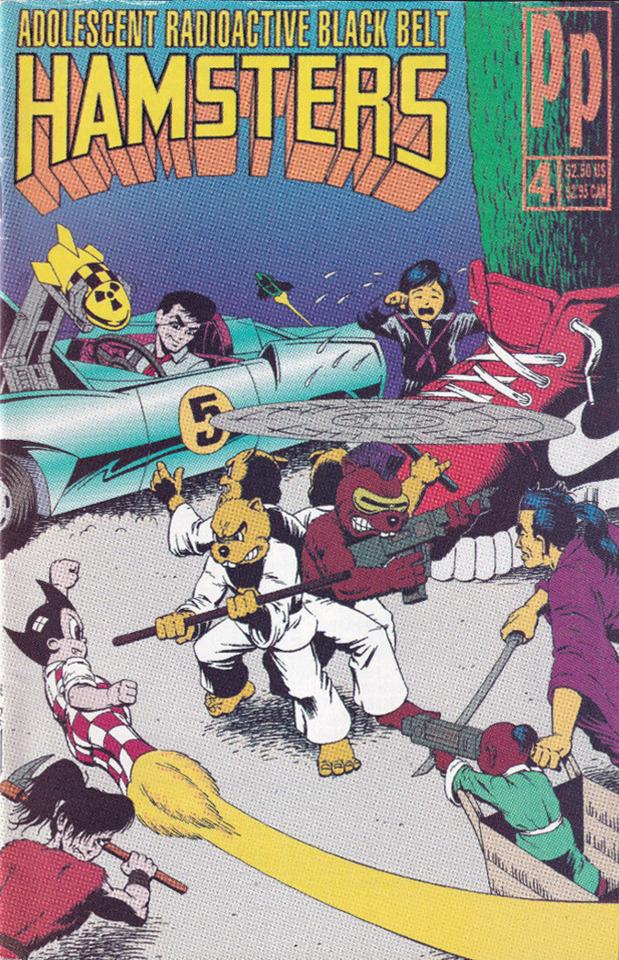 Adolescent Radioactive Black Belt Hamsters #4
