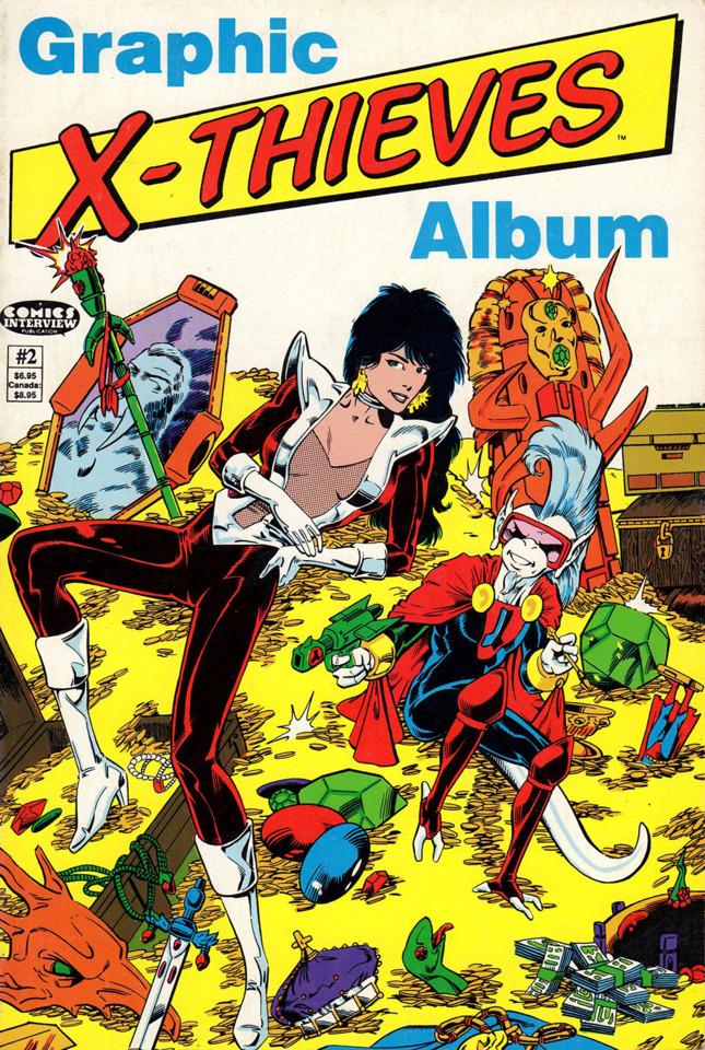 X-Thieves Graphic Novel #2 cover
