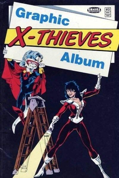 X-Thieves Graphic Novel #3 cover