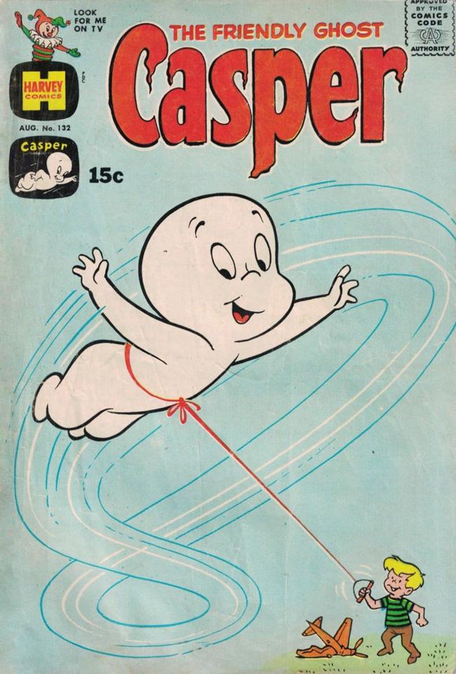 The Friendly Ghost Casper #132 cover
