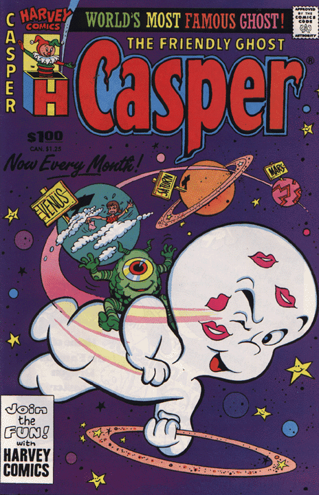 The Friendly Ghost Casper #247 cover