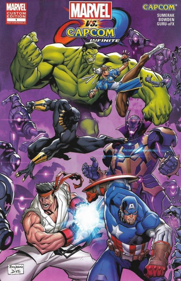 Marvel vs. Capcom Infinite: Infinite Horizons cover — © Marvel
