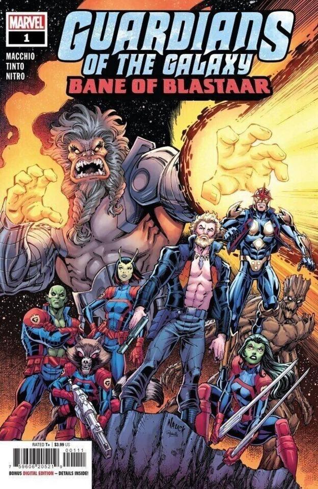 Guardians of the Galaxy: Bane of Blastaar  cover — © Marvel