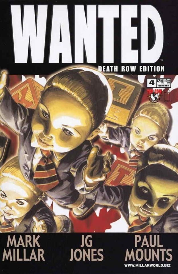 Wanted Death Row Edition #4 cover