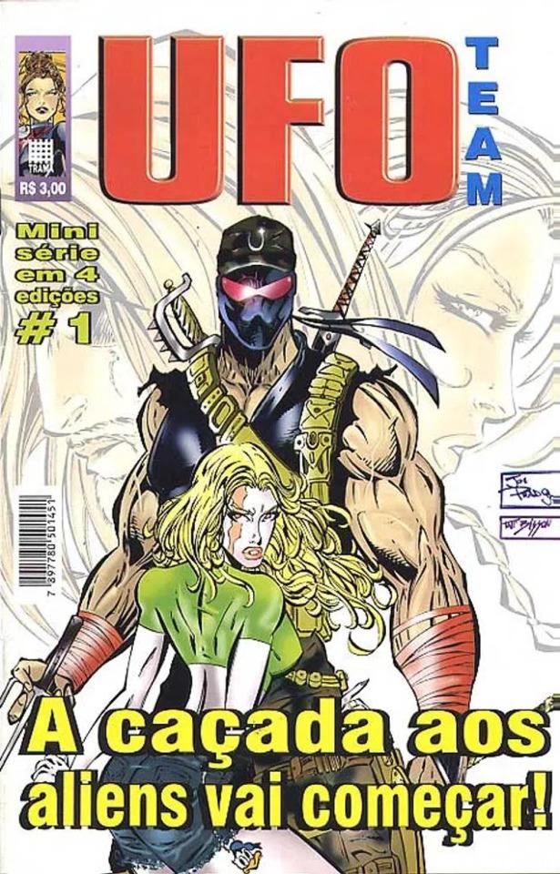 U.F.O. Team cover — © Editora Trama