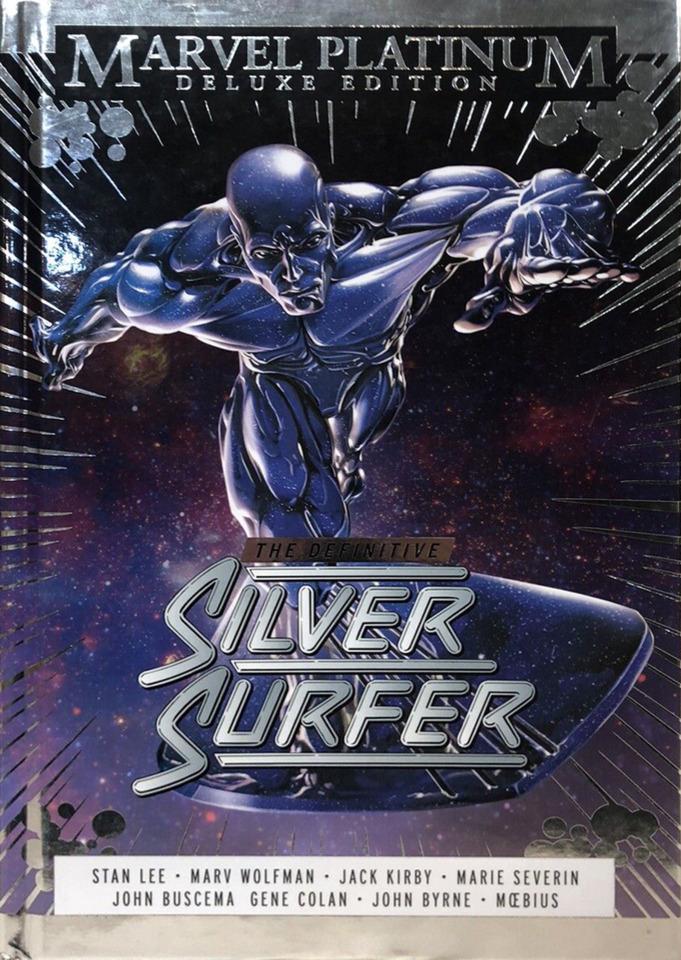 Marvel Platinum Deluxe Edition: The Definitive Silver Surfer cover — © Marvel UK/Panini UK