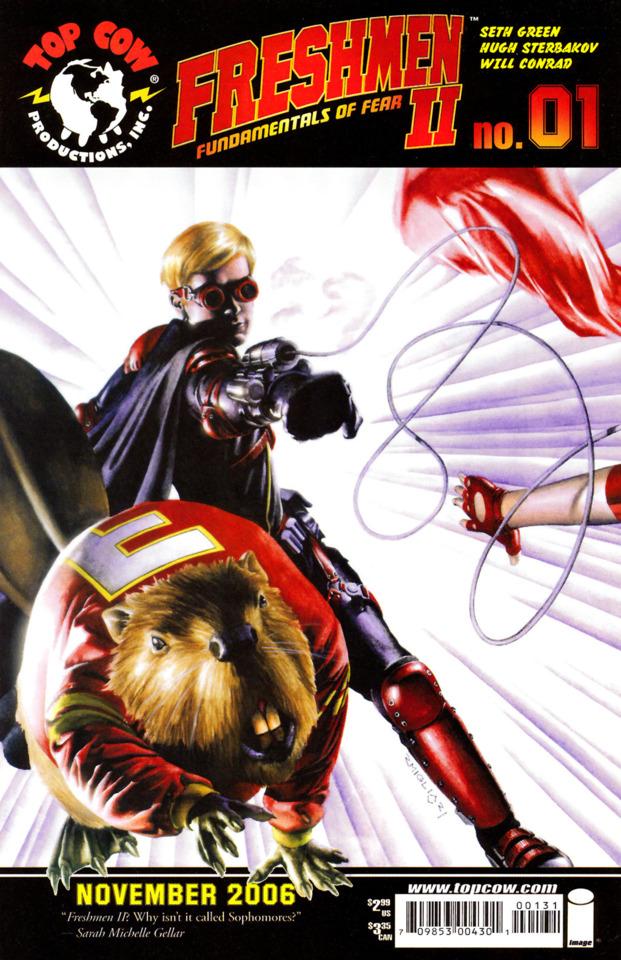 Freshmen II: Fundamentals of Fear #1 cover