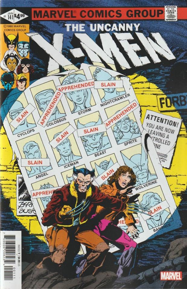 X-Men No. 141 Facsimile Edition