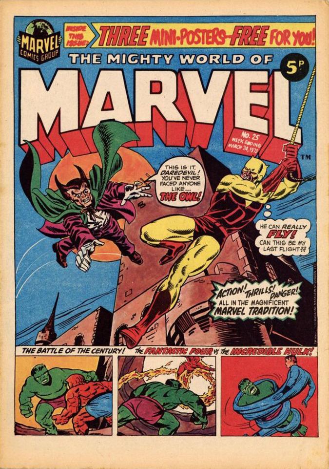 The Mighty World of Marvel #25