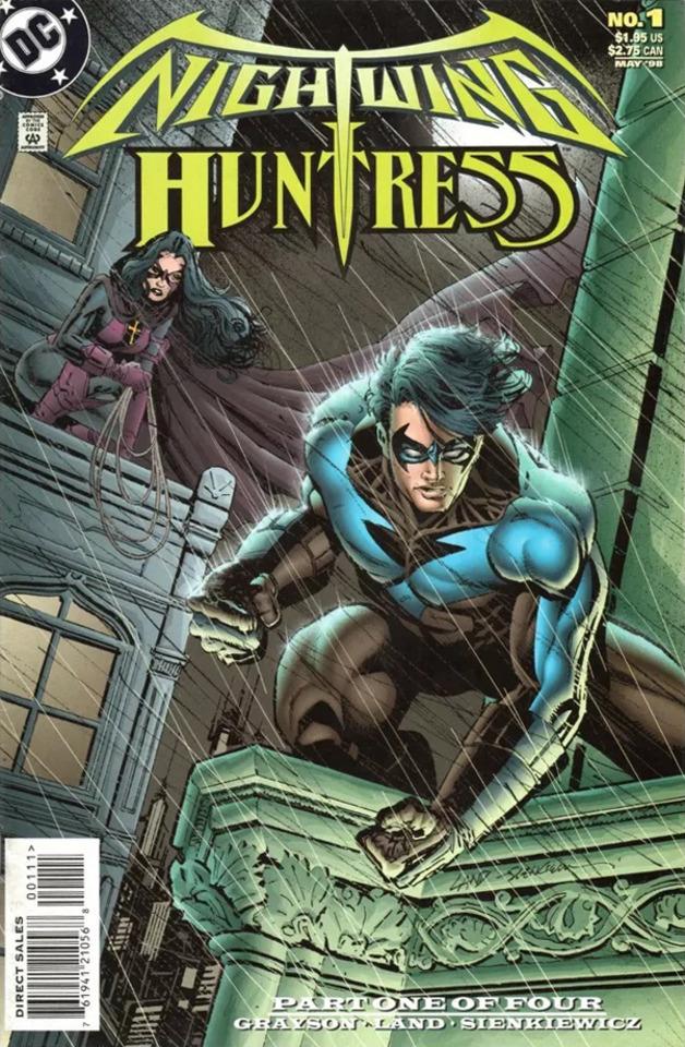 Nightwing and Huntress cover — © DC Comics