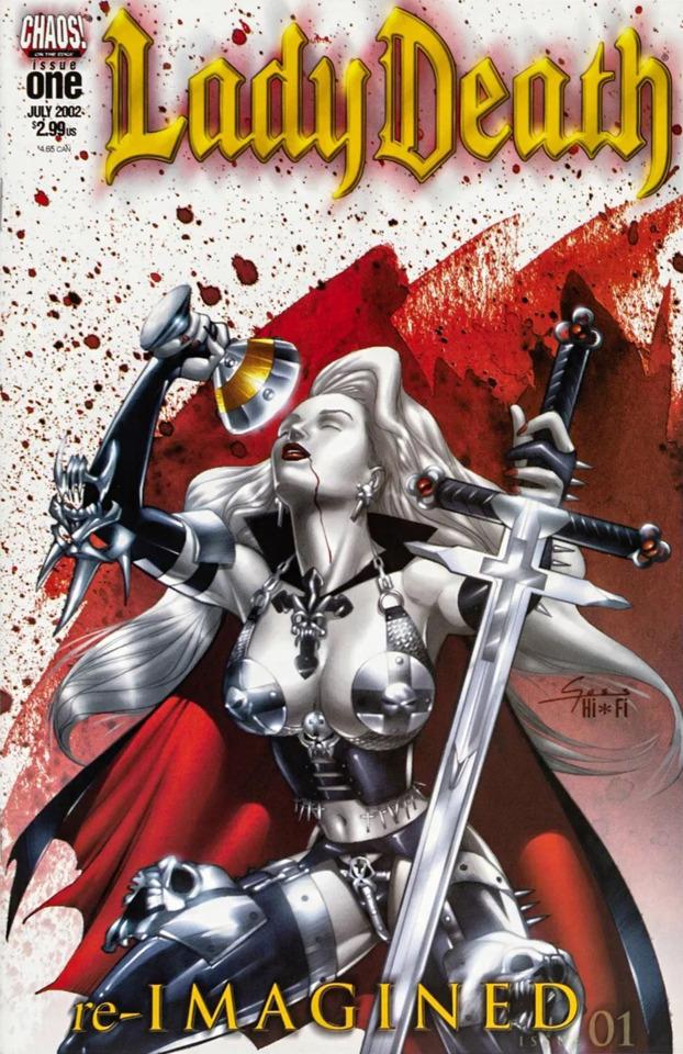 Lady Death: Re-Imagined #1 cover