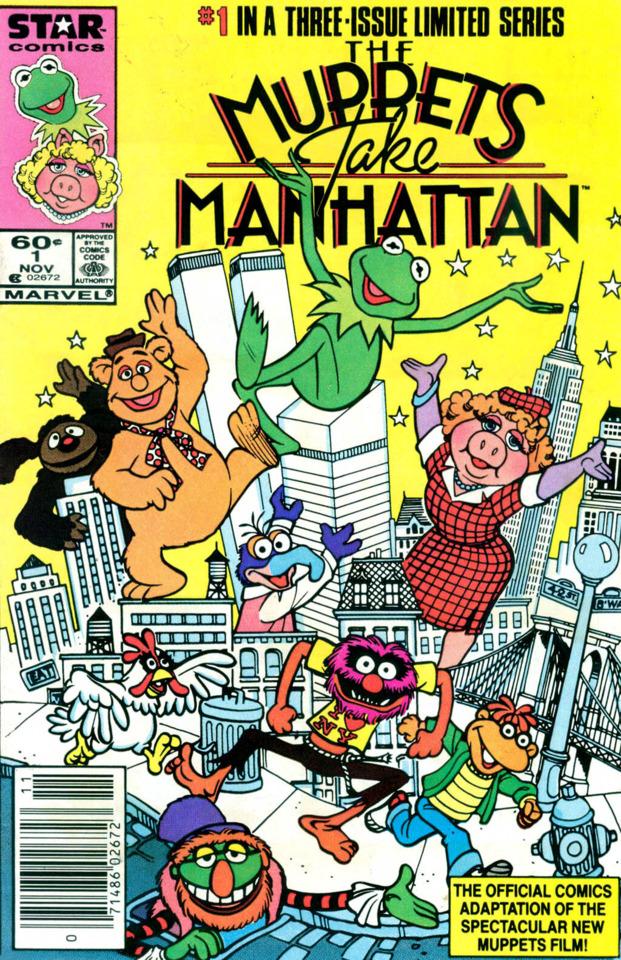 The Muppets Take Manhattan cover — © Marvel