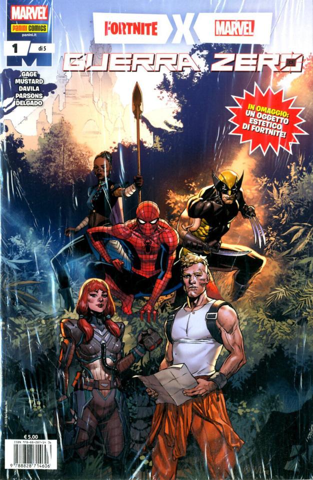 Fortnite X Marvel: Guerra Zero cover — © Panini Comics