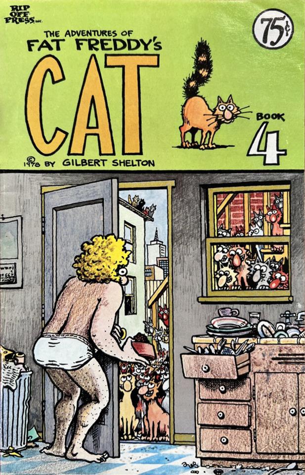 Adventures of Fat Freddy's Cat #4