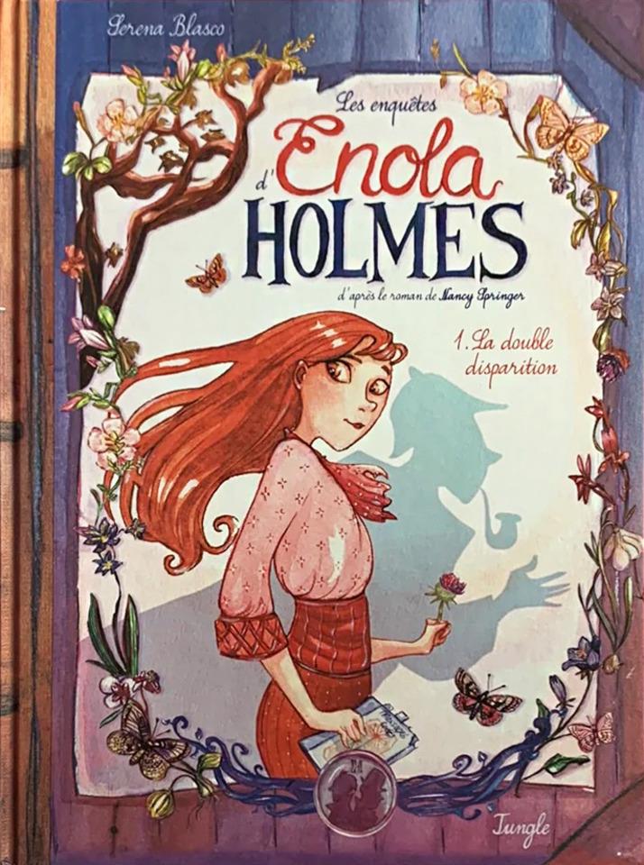 Les enquêtes d'Enola Holmes cover — © Jungle!