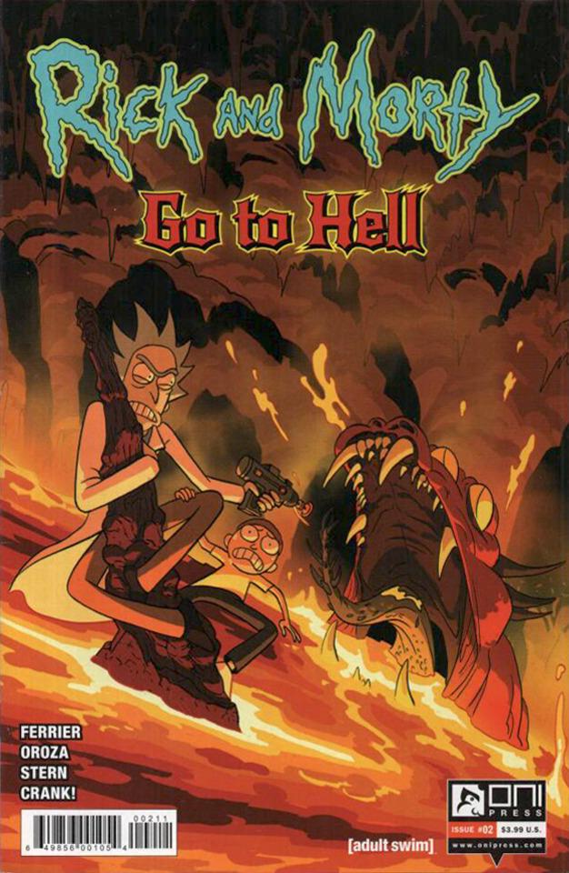 Rick and Morty Go To Hell #2 cover