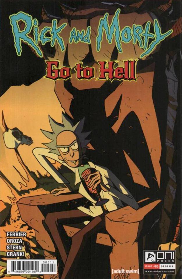 Rick and Morty Go To Hell #5 cover