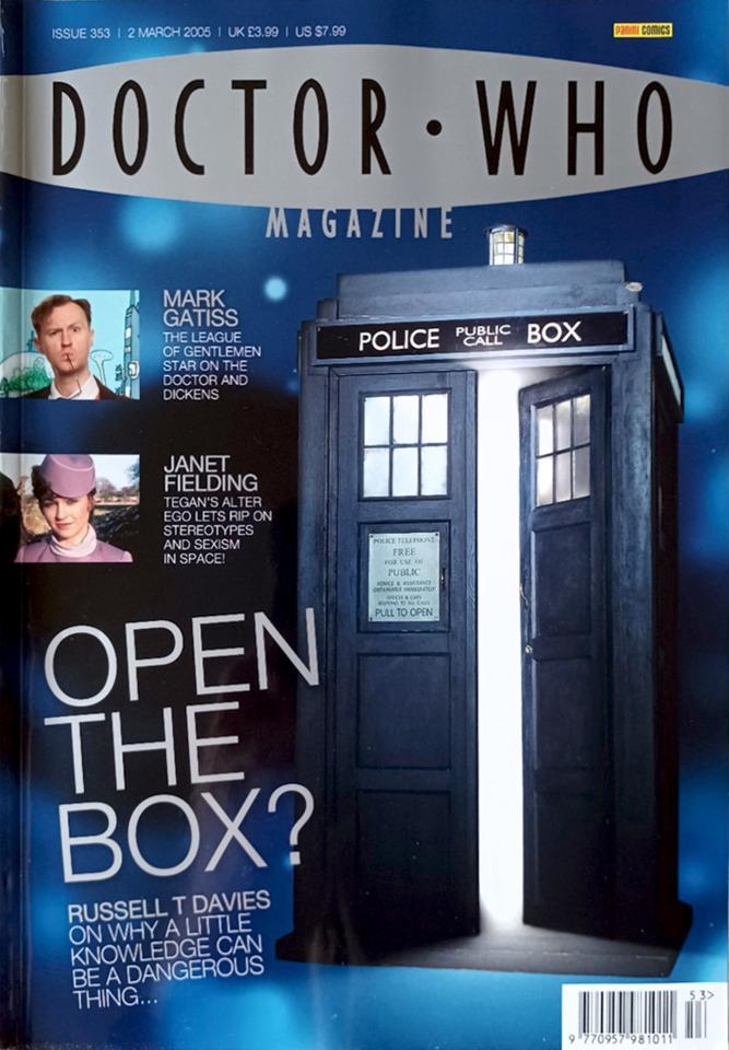 Doctor Who Magazine 353