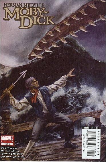 Marvel Illustrated: Moby Dick cover — © Marvel