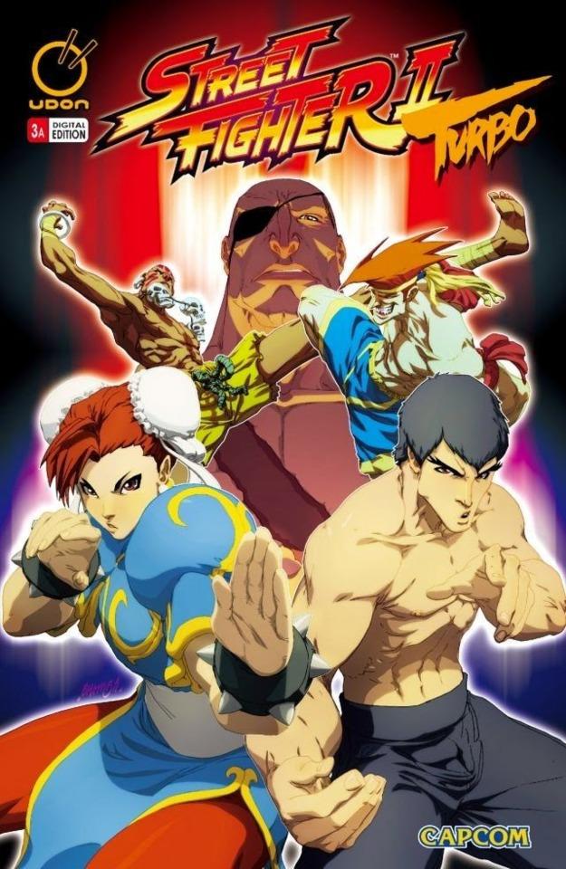 Street Fighter II Turbo #3 cover