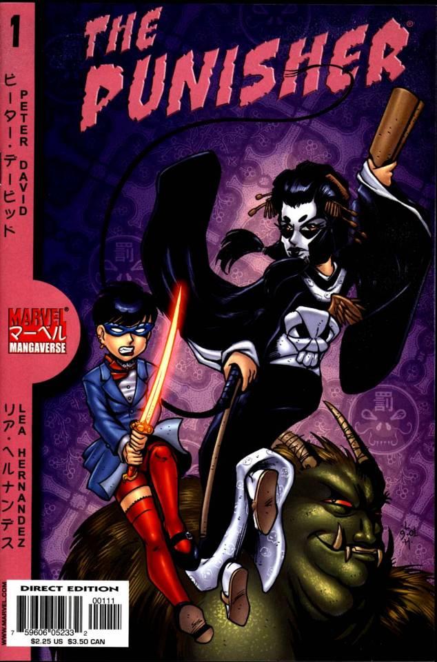 Marvel Mangaverse: The Punisher cover — © Marvel