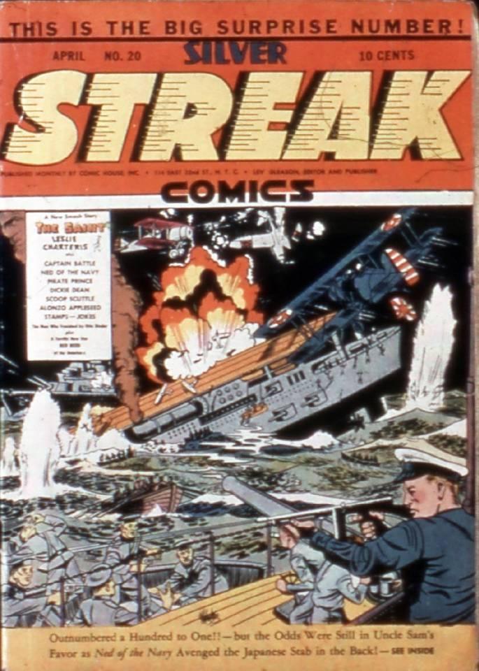 Silver Streak Comics #20 cover