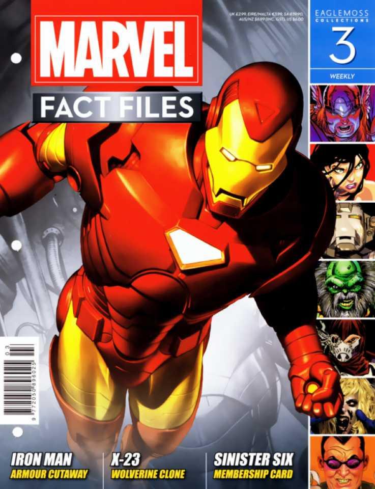 Marvel Fact Files #3