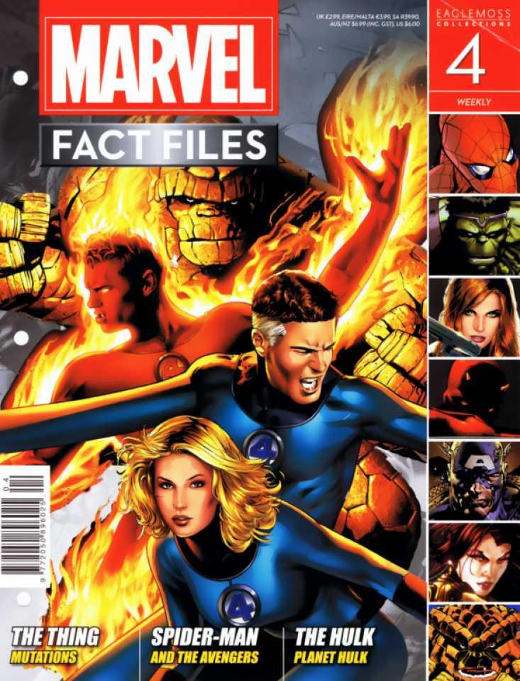 Marvel Fact Files #4