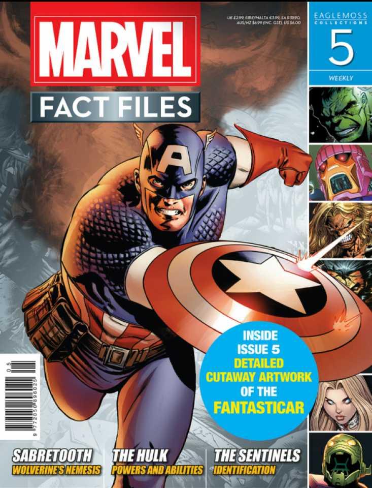 Marvel Fact Files #5