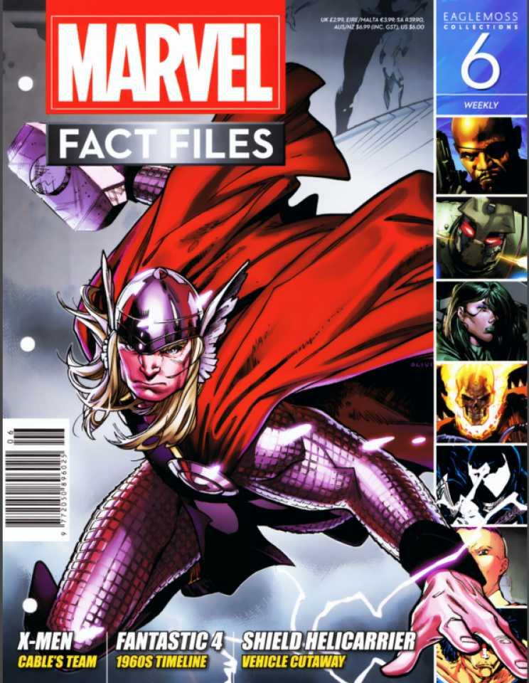 Marvel Fact Files #6