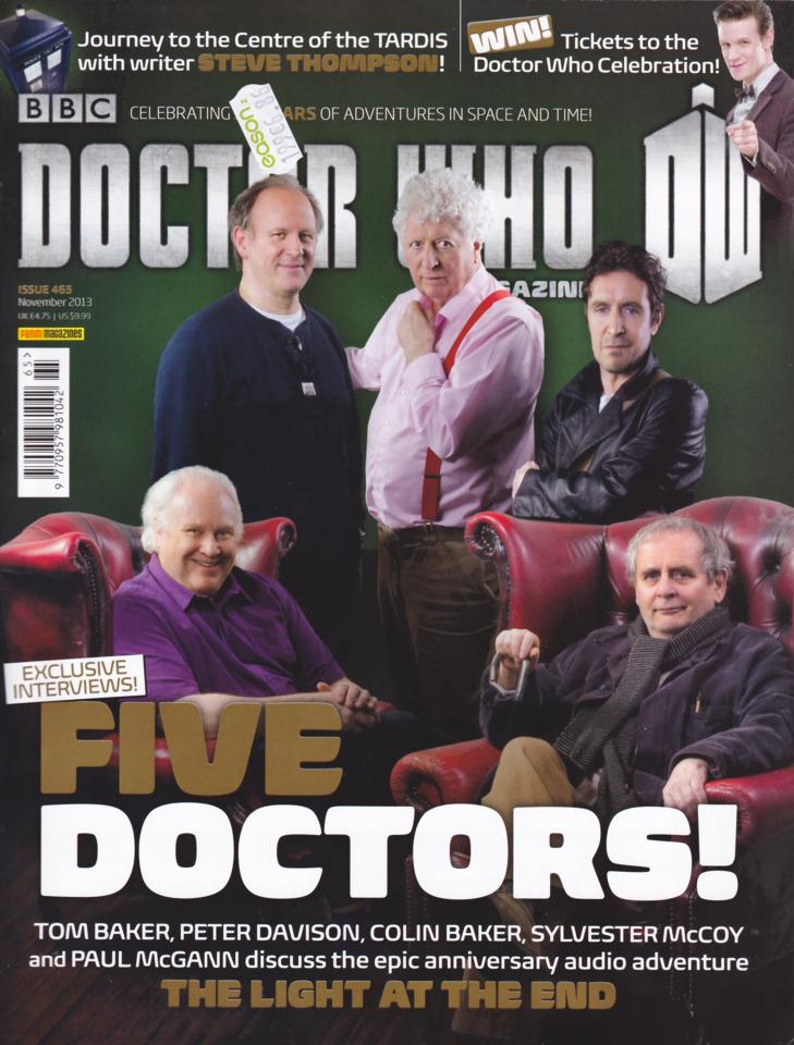 Doctor Who Magazine 465