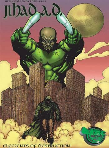 Jihad A.D.: Elements of Destruction cover — © Urban Style Comics