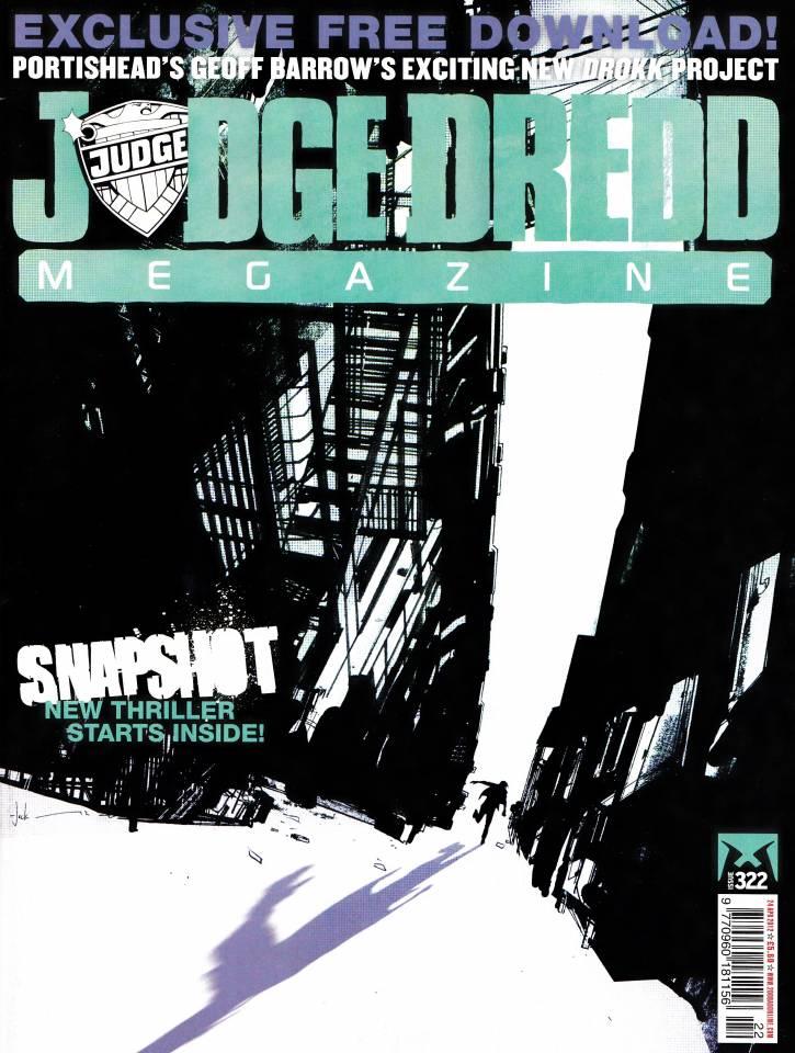 Judge Dredd Megazine #322 cover